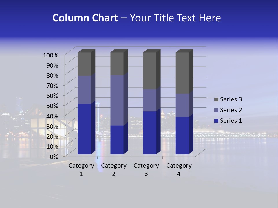 Gun Vancouver Clock PowerPoint Template