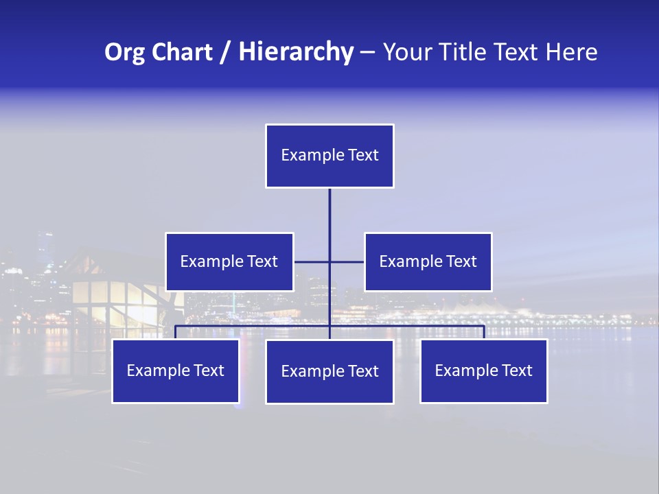 Gun Vancouver Clock PowerPoint Template