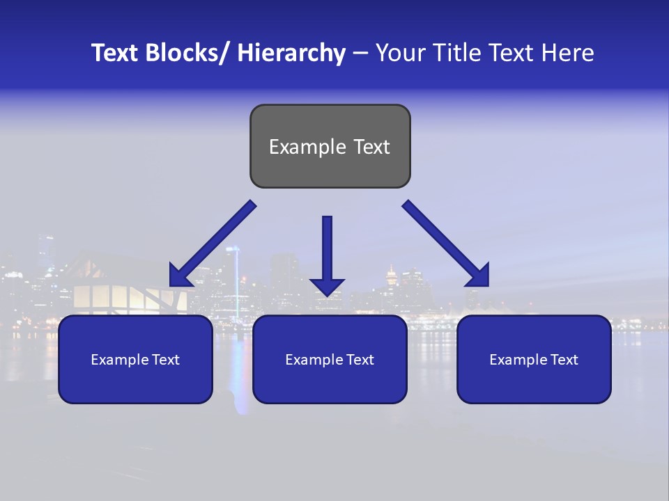Gun Vancouver Clock PowerPoint Template