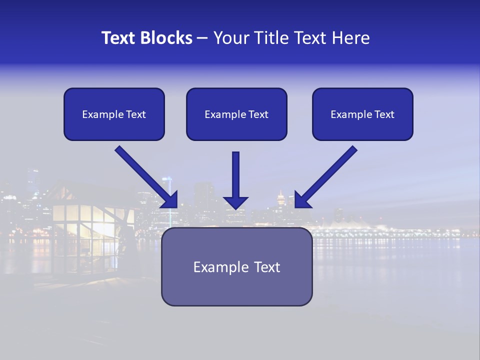 Gun Vancouver Clock PowerPoint Template