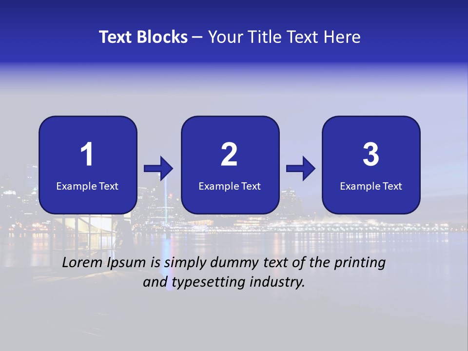 Gun Vancouver Clock PowerPoint Template