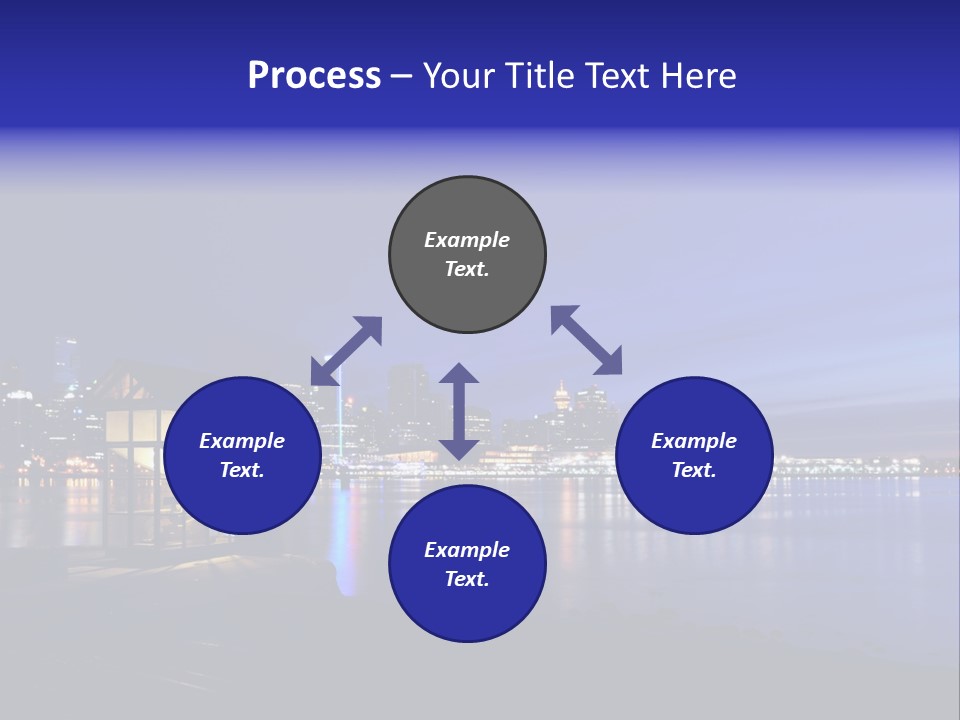 Gun Vancouver Clock PowerPoint Template
