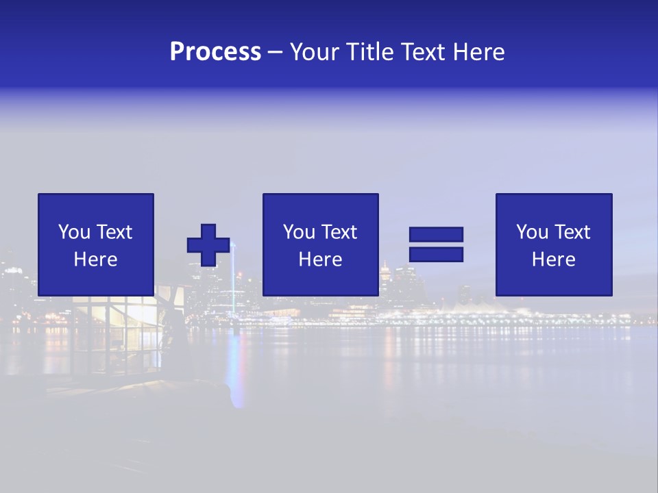 Gun Vancouver Clock PowerPoint Template