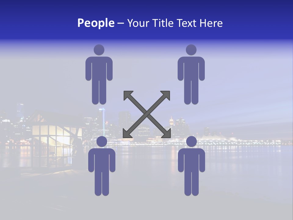 Gun Vancouver Clock PowerPoint Template