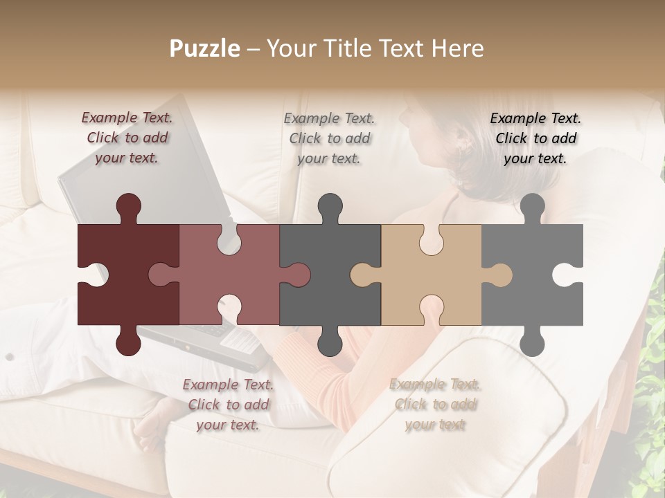 Fun Separate Worker PowerPoint Template