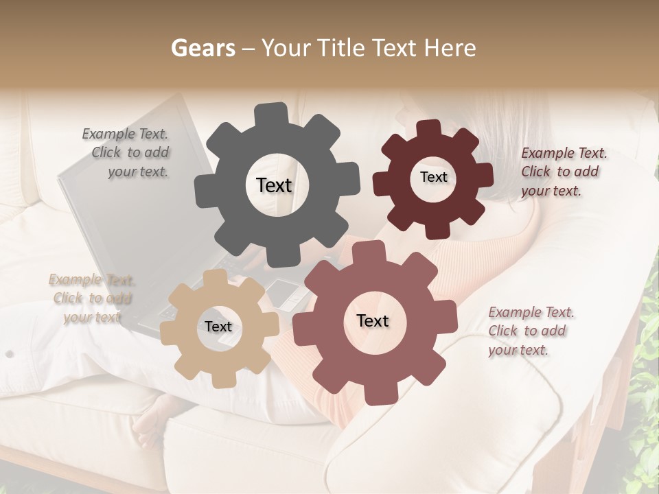 Fun Separate Worker PowerPoint Template