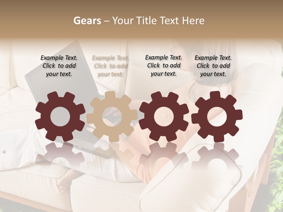 Fun Separate Worker PowerPoint Template