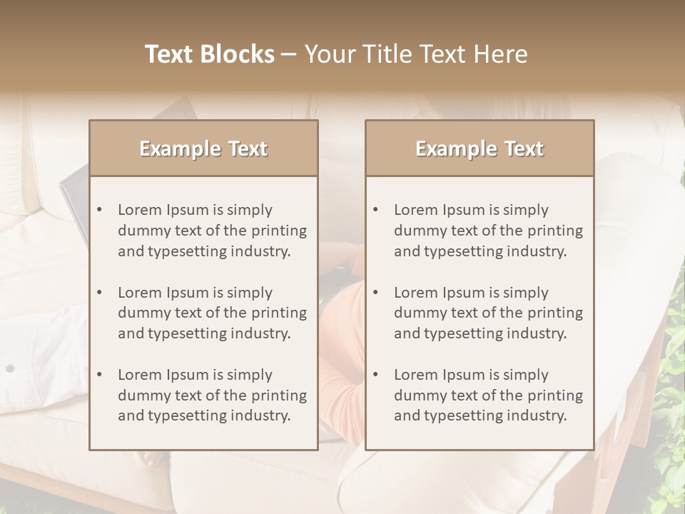 Fun Separate Worker PowerPoint Template