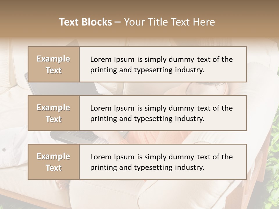 Fun Separate Worker PowerPoint Template