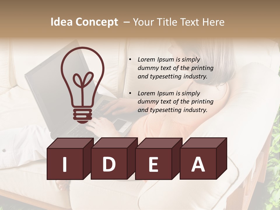 Fun Separate Worker PowerPoint Template