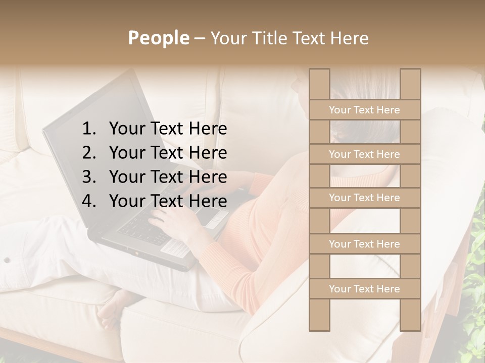 Fun Separate Worker PowerPoint Template