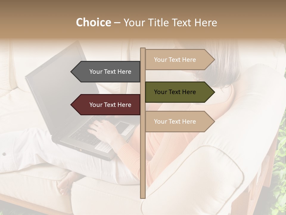 Fun Separate Worker PowerPoint Template