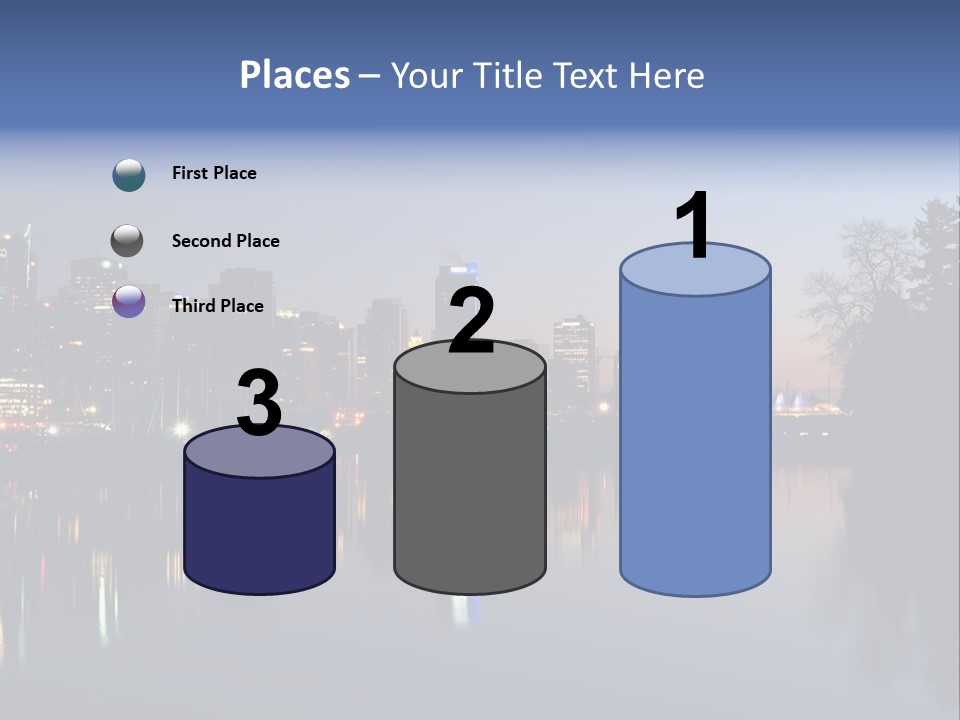 View Scene Water PowerPoint Template