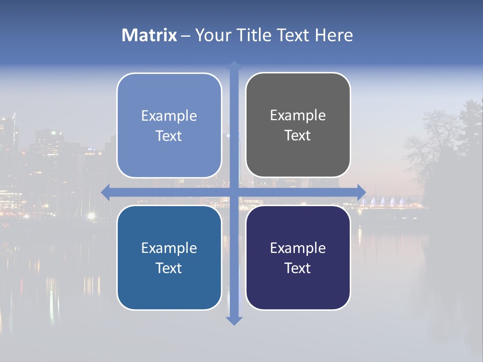 View Scene Water PowerPoint Template