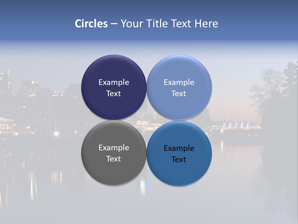 View Scene Water PowerPoint Template