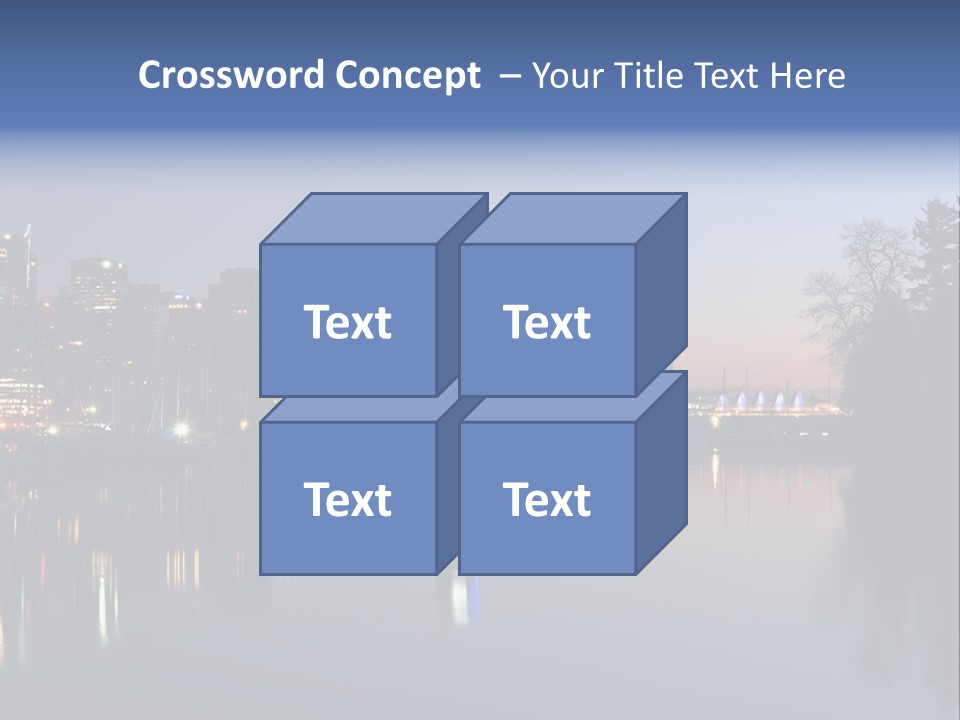 View Scene Water PowerPoint Template