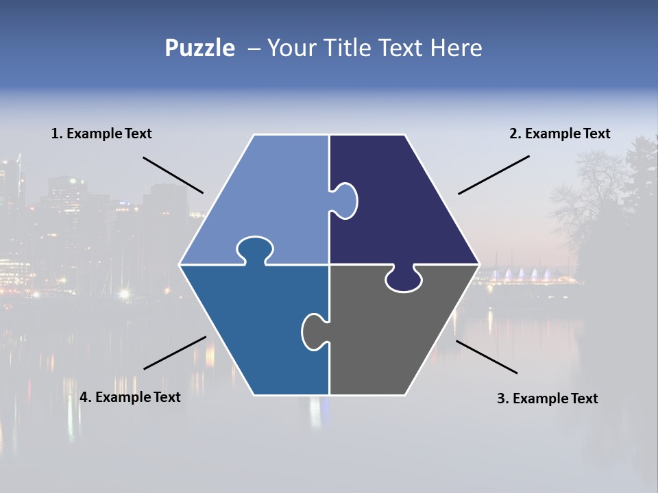 View Scene Water PowerPoint Template