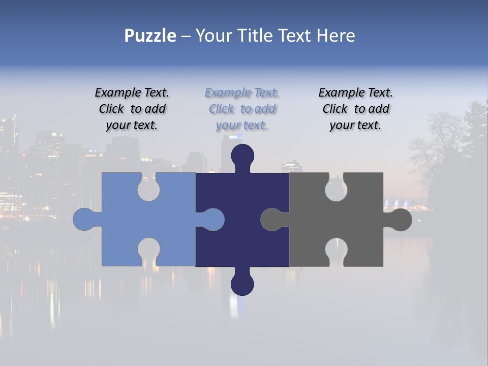 View Scene Water PowerPoint Template