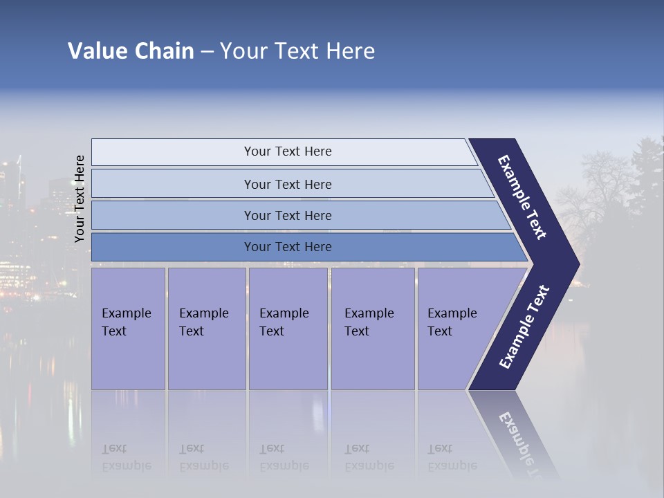 View Scene Water PowerPoint Template