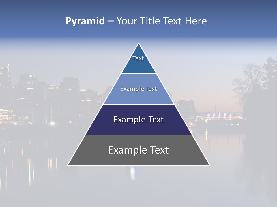 View Scene Water PowerPoint Template