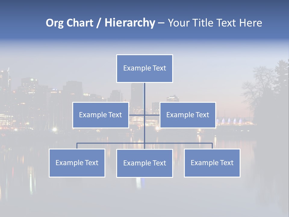 View Scene Water PowerPoint Template