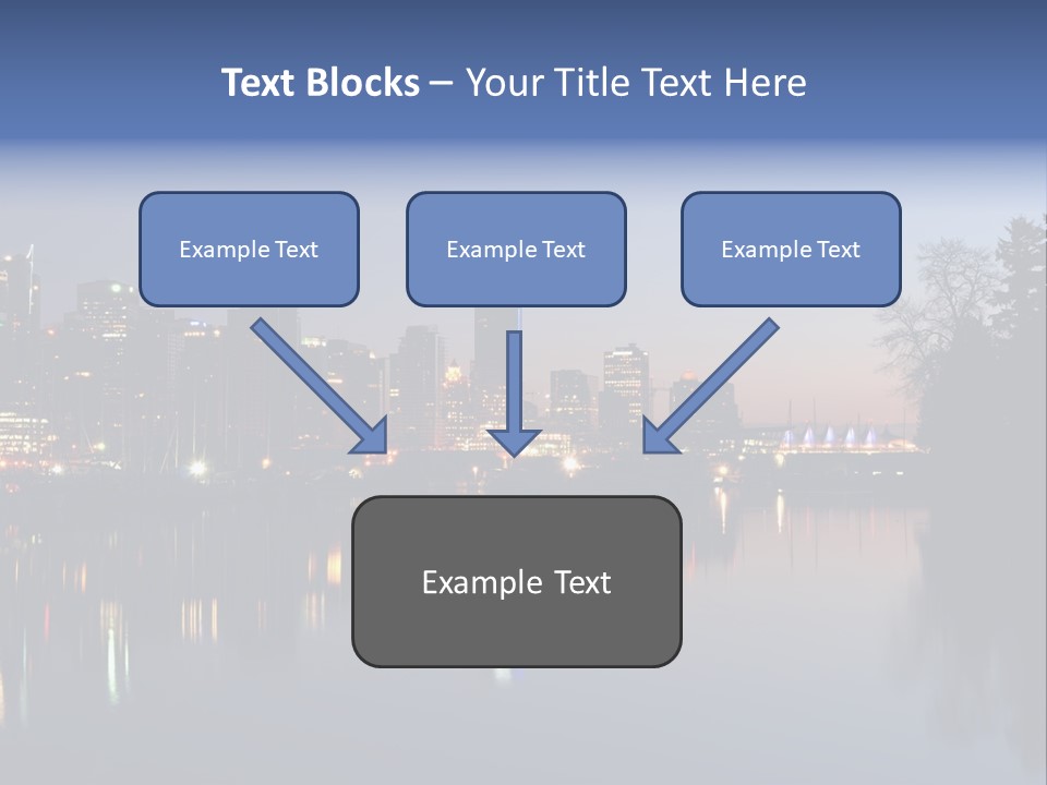 View Scene Water PowerPoint Template