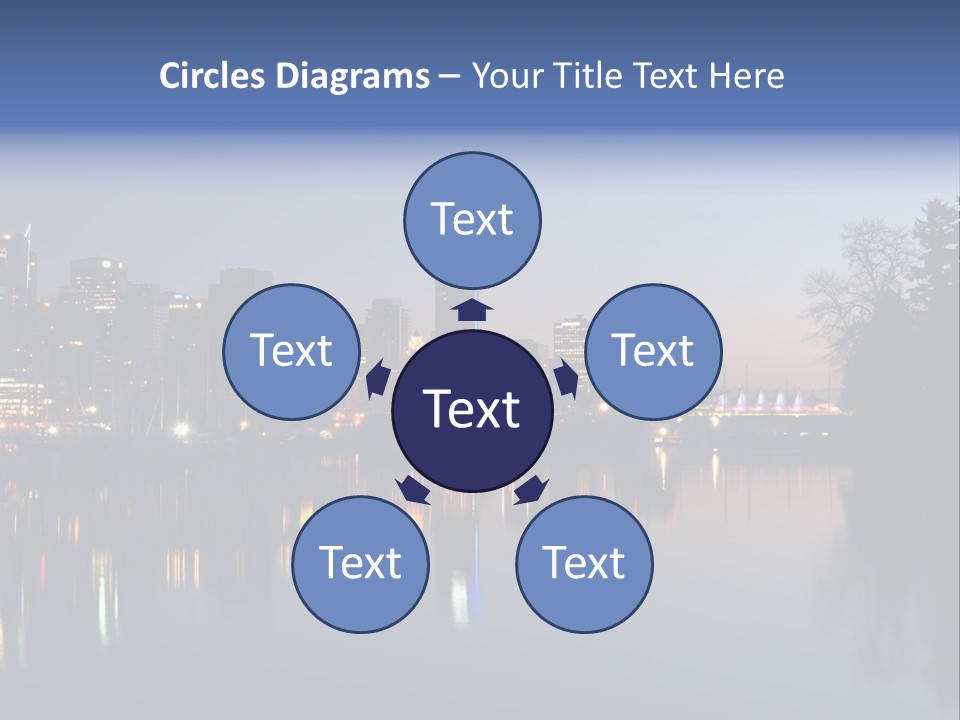 View Scene Water PowerPoint Template
