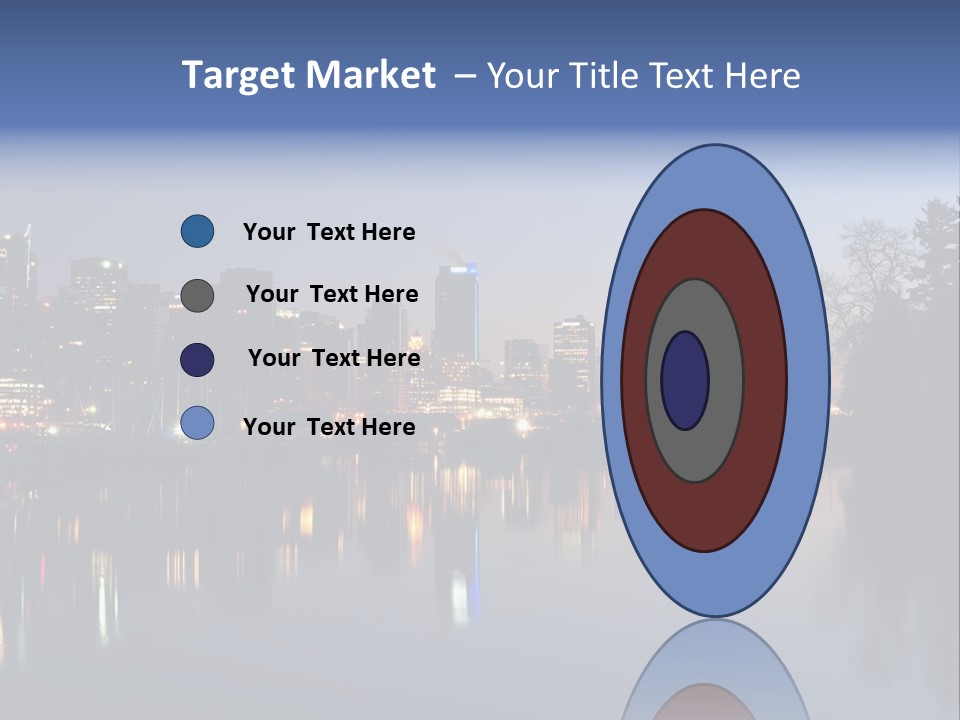 View Scene Water PowerPoint Template