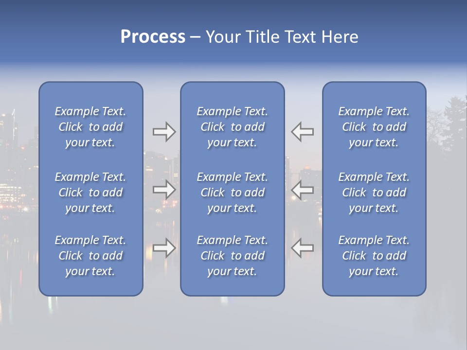View Scene Water PowerPoint Template