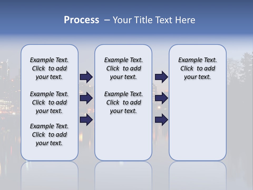View Scene Water PowerPoint Template