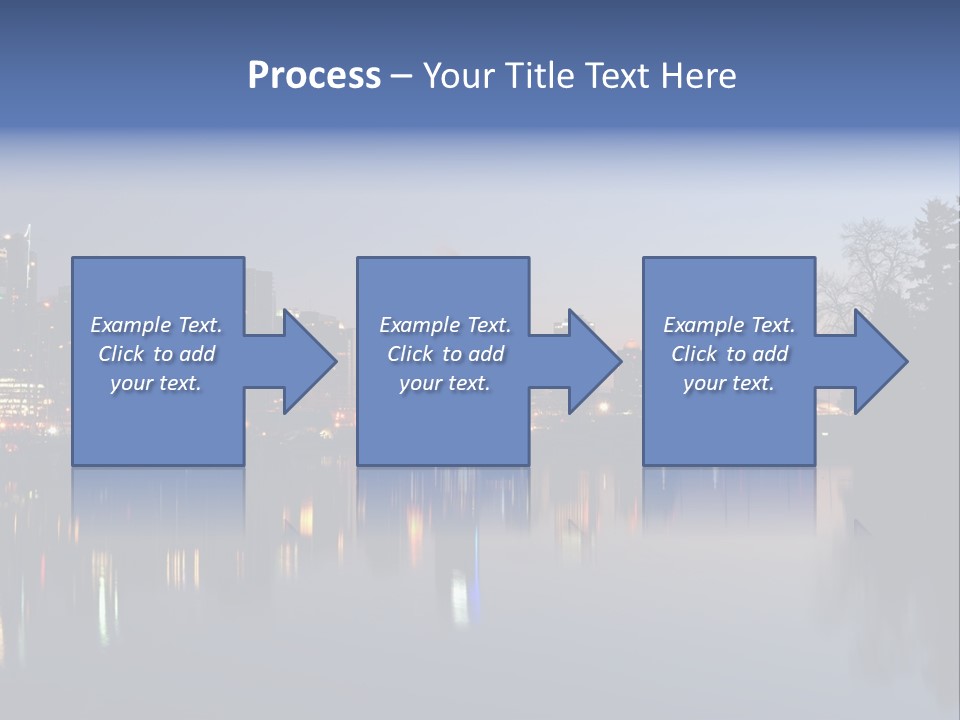 View Scene Water PowerPoint Template