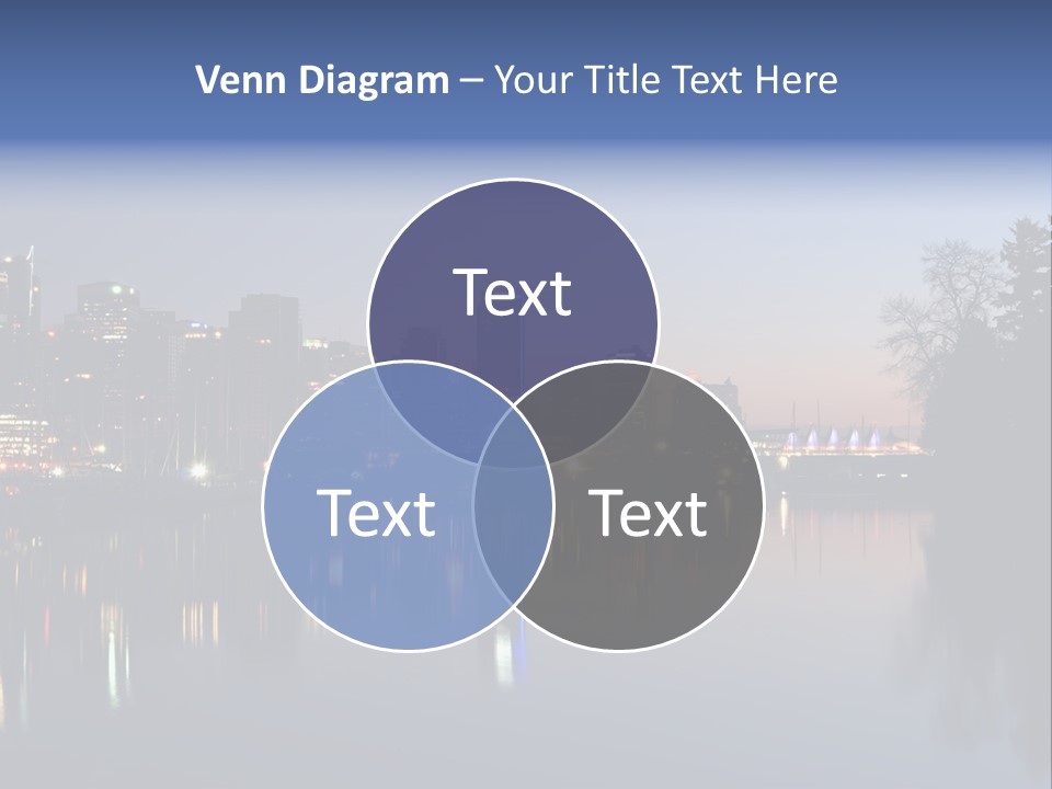 View Scene Water PowerPoint Template