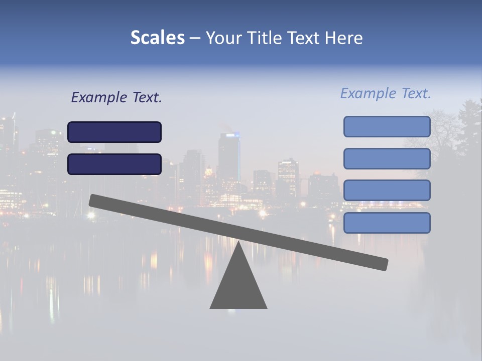 View Scene Water PowerPoint Template