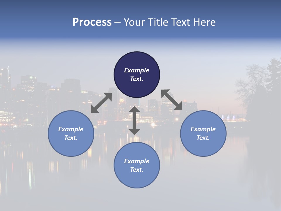 View Scene Water PowerPoint Template