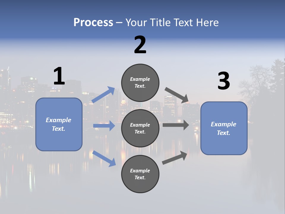 View Scene Water PowerPoint Template