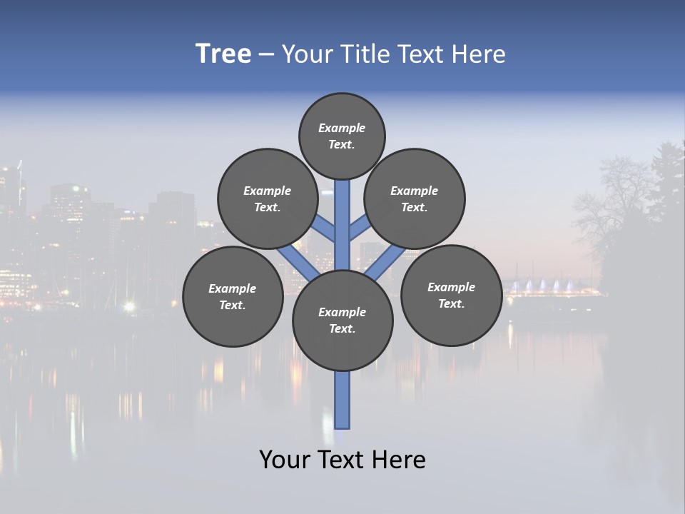 View Scene Water PowerPoint Template
