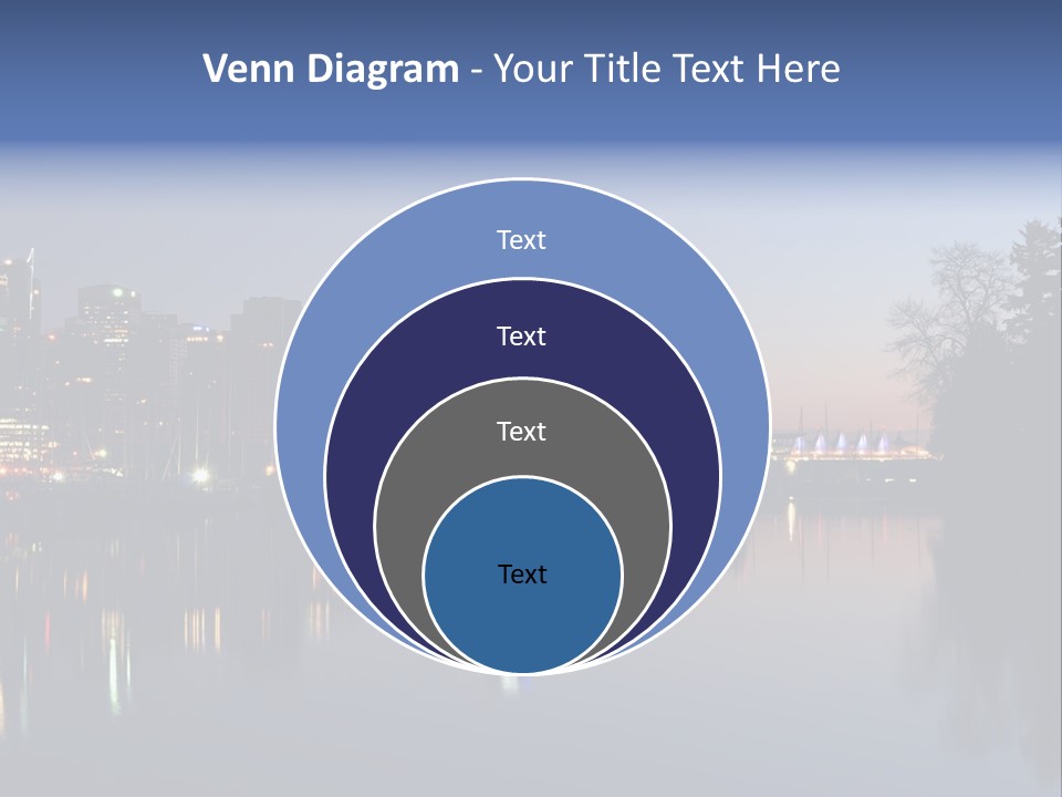 View Scene Water PowerPoint Template