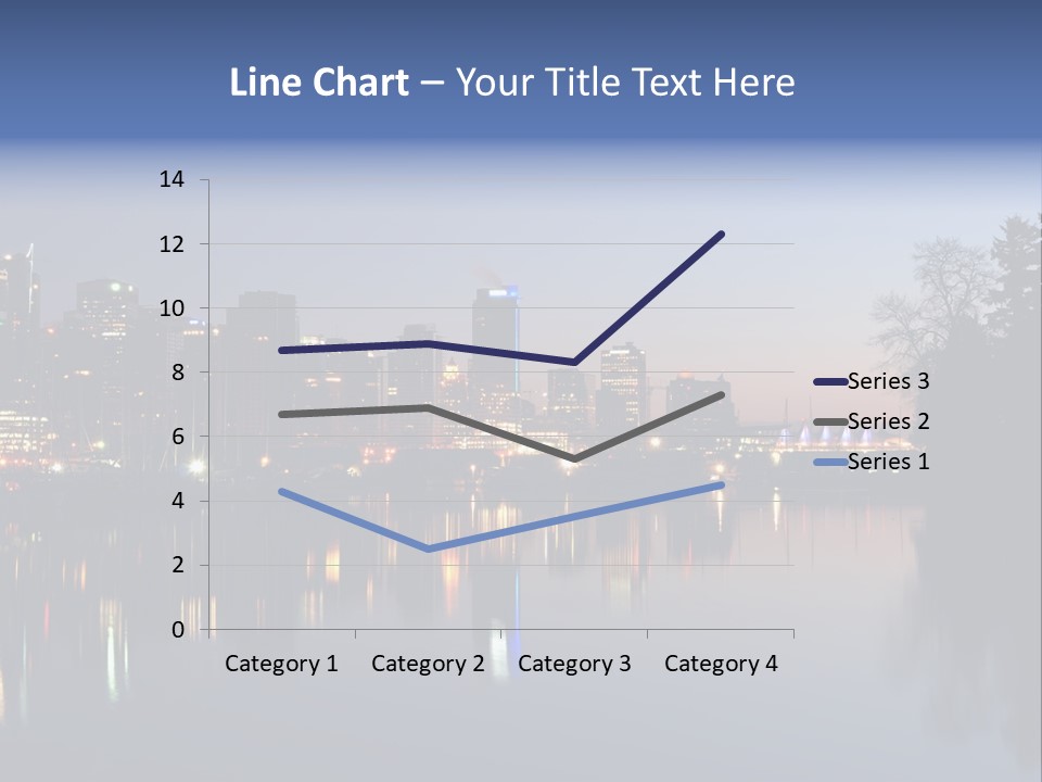 View Scene Water PowerPoint Template