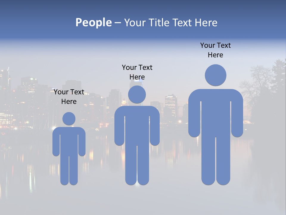 View Scene Water PowerPoint Template