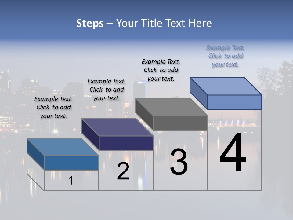 View Scene Water PowerPoint Template