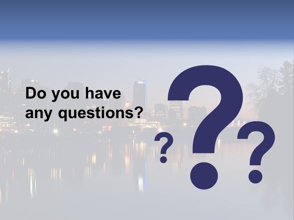 View Scene Water PowerPoint Template