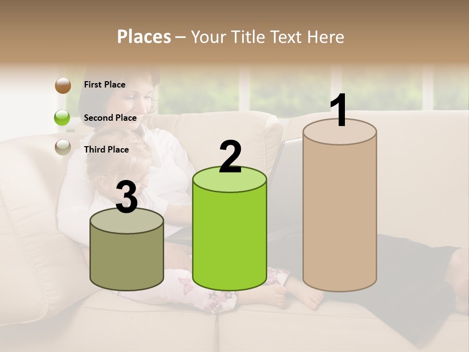 Child Separated Baby PowerPoint Template