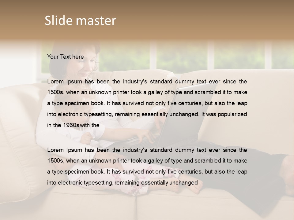 Child Separated Baby PowerPoint Template