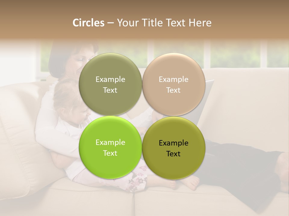 Child Separated Baby PowerPoint Template