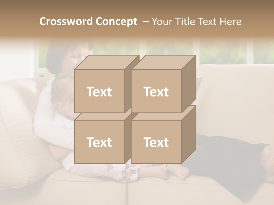 Child Separated Baby PowerPoint Template