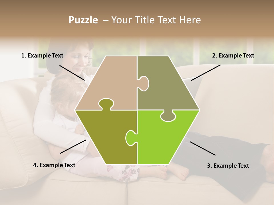 Child Separated Baby PowerPoint Template