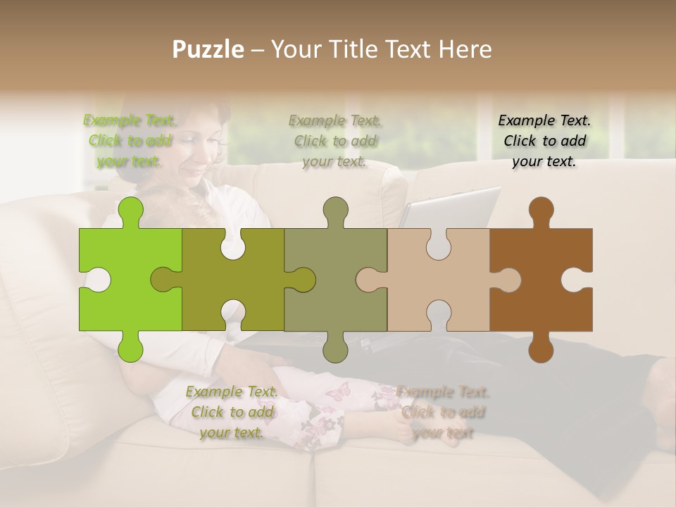 Child Separated Baby PowerPoint Template