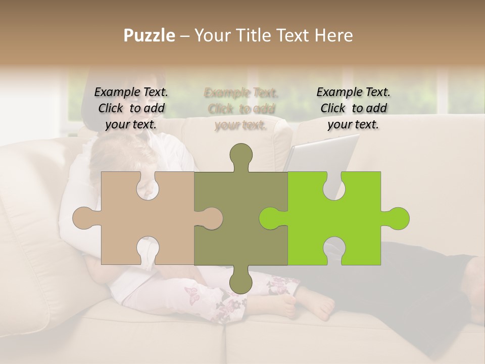 Child Separated Baby PowerPoint Template