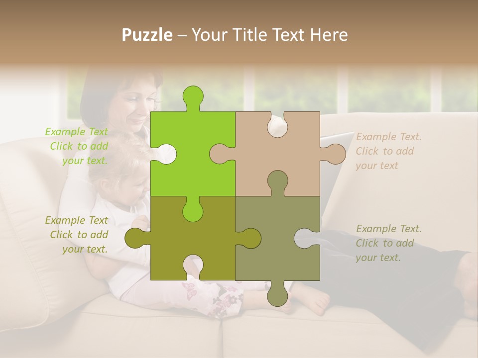 Child Separated Baby PowerPoint Template