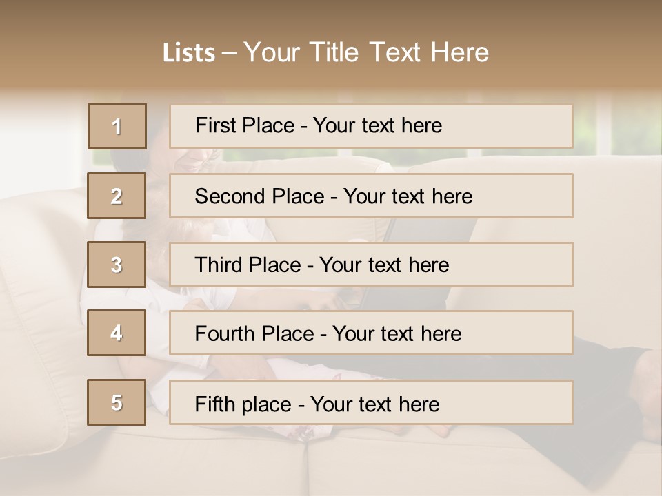 Child Separated Baby PowerPoint Template